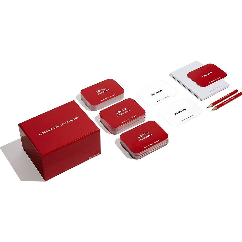Alternative view of We're Not Really Strangers Card Game