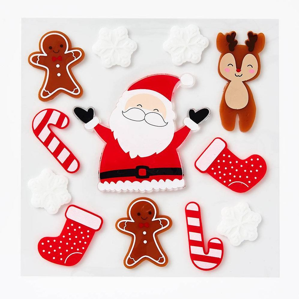 Holiday Window Gel Clings - Image 2
