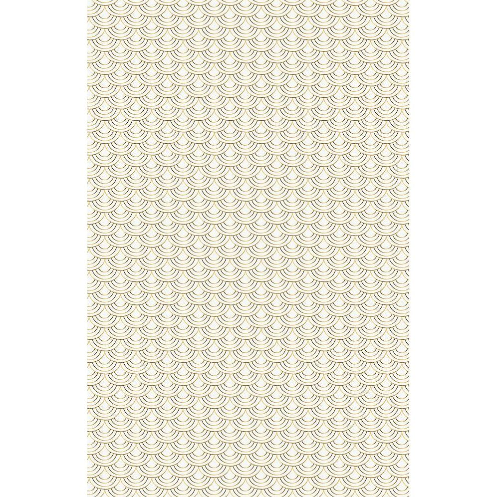 Alternative view of Art Deco Gold Foil Stone Wrapping Paper