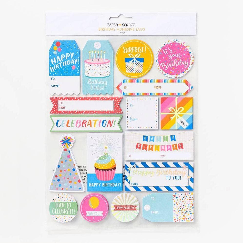 Alternative view of Birthday Gift Labels