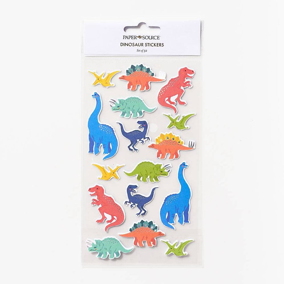 Alternative view of Dinosaur Colorful Stickers