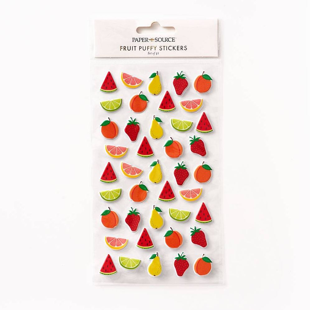Alternative view of Festive Fruits Stickers