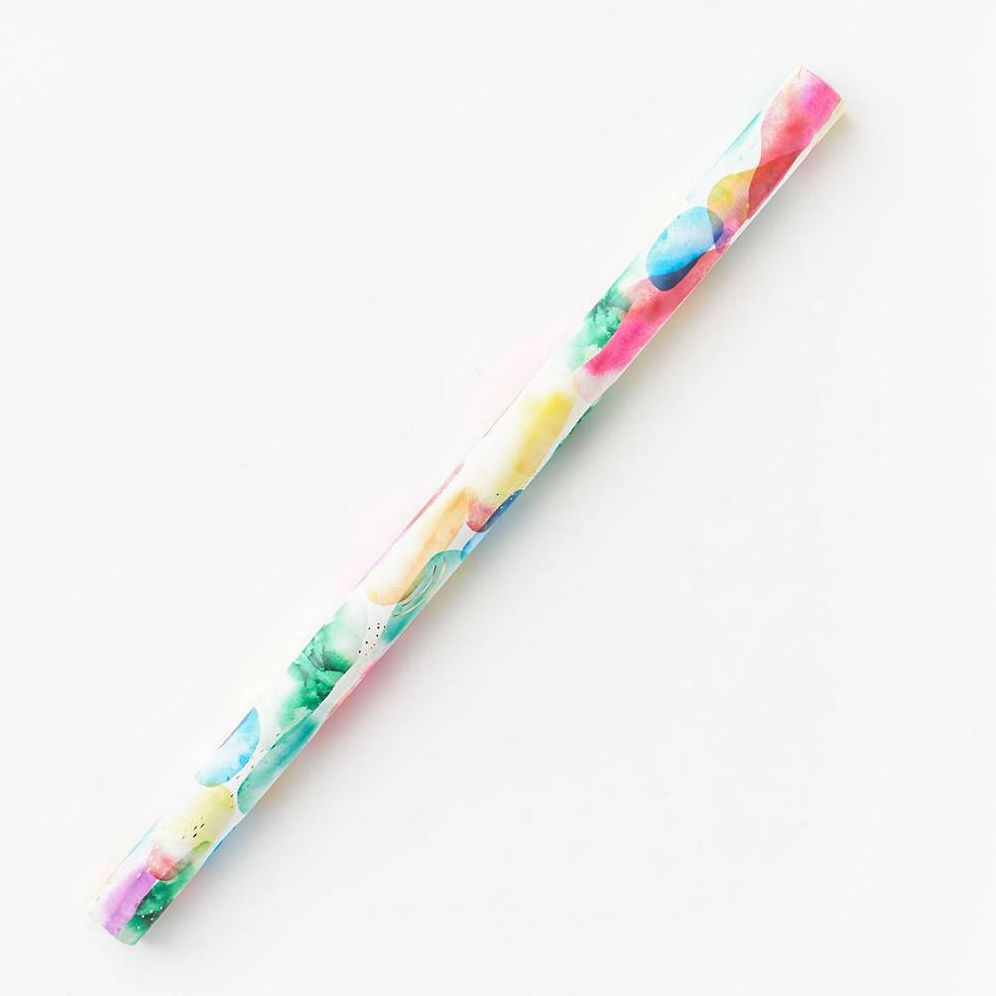 Rainbow Abstract Watercolor Stone Wrapping Paper - Image 2