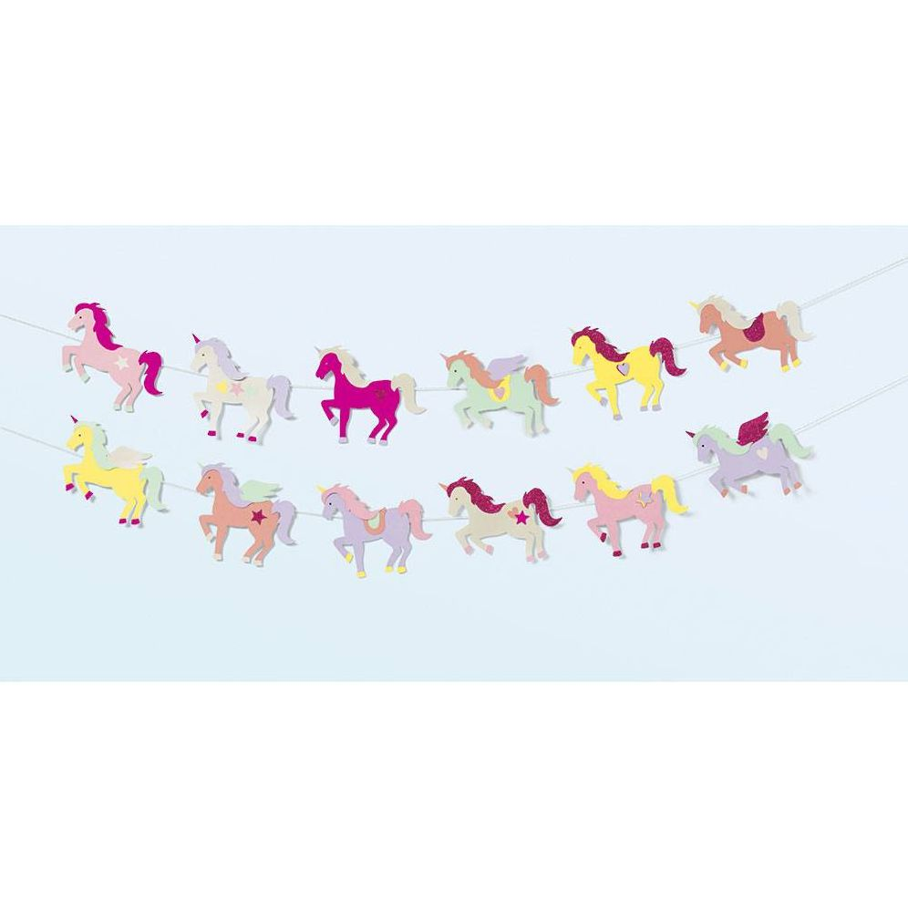 Alternative view of Unicorn Garland Craft Kit