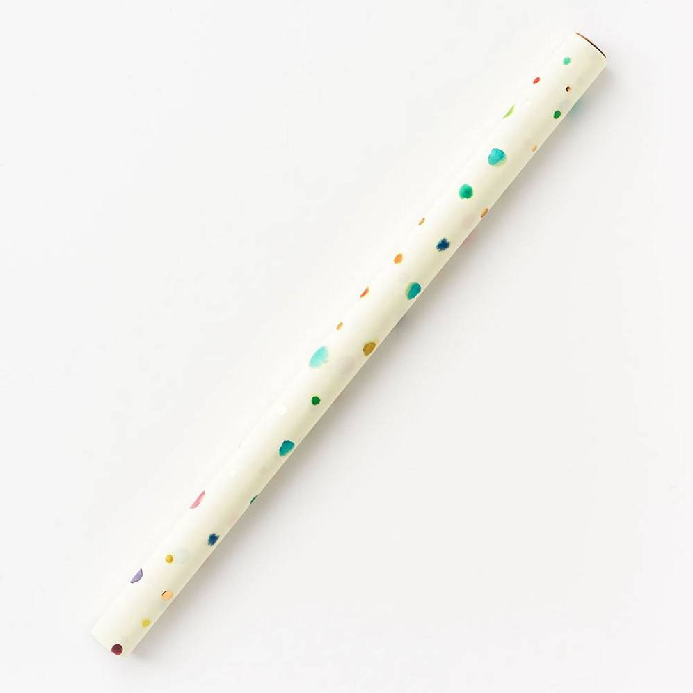 Alternative view of Colorful Watercolor Dots Stone Wrapping Paper