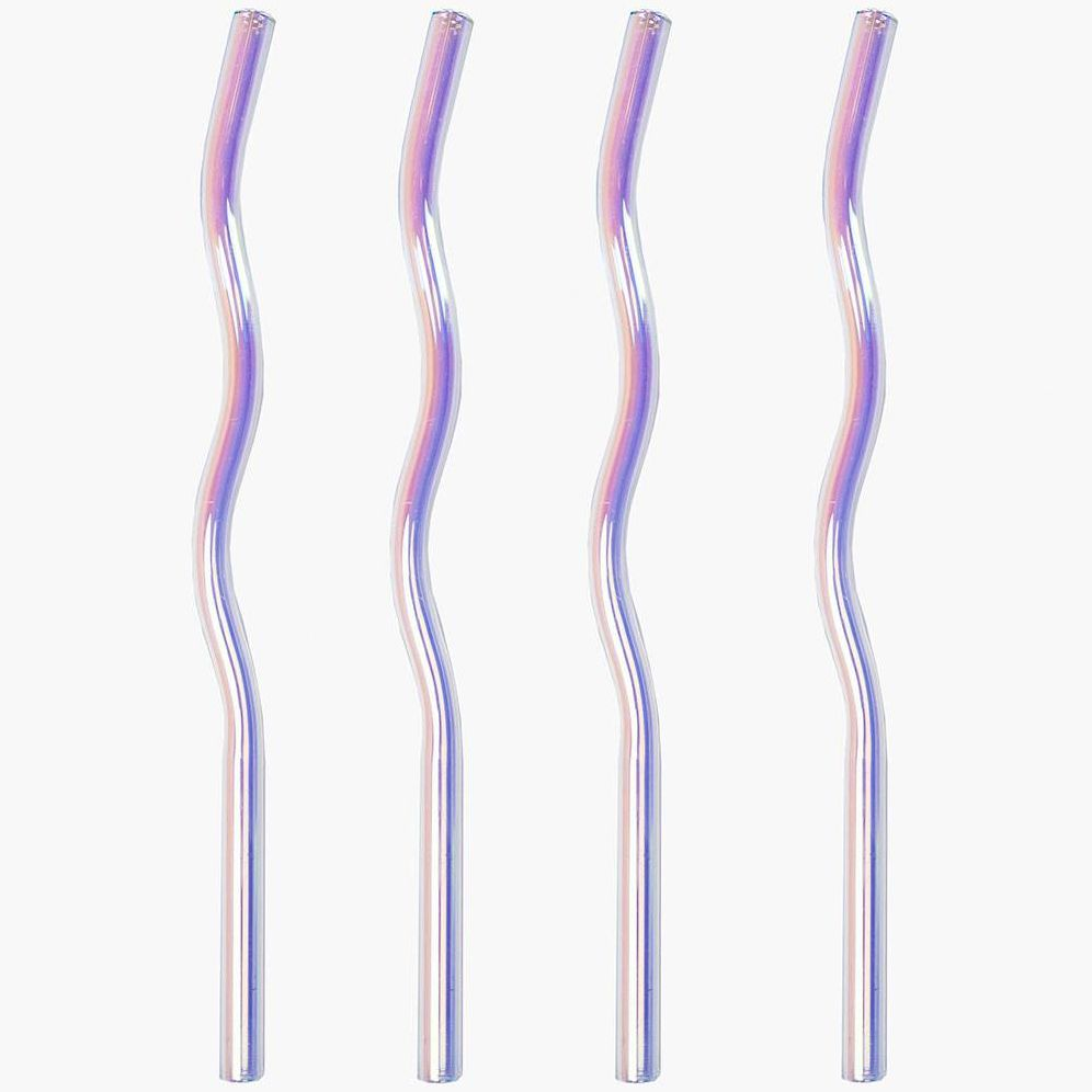 Wavy Glass Straws - Image 5