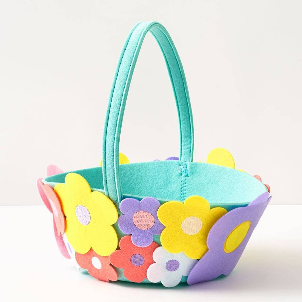 Alternative view of Floral Easter Basket