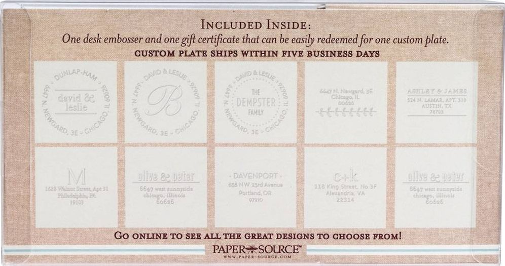 Alternative view of Custom Embosser Gift Set