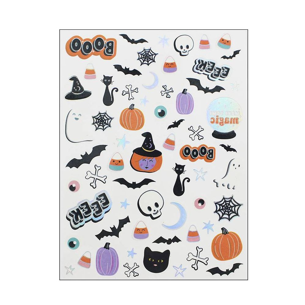 Alternative view of Spooky Temporary Tattoos