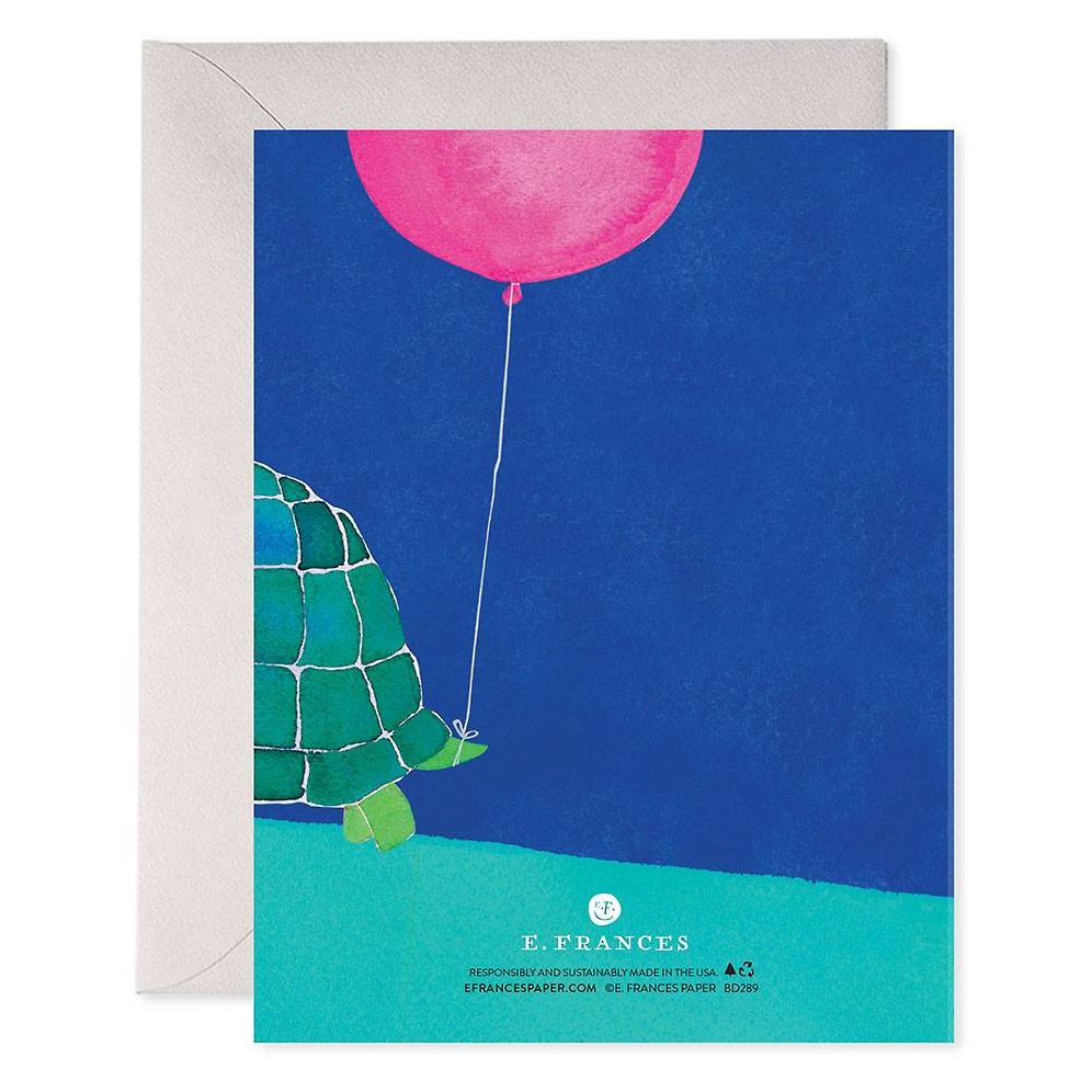 Alternative view of Slow But Sincere Belated Birthday Card