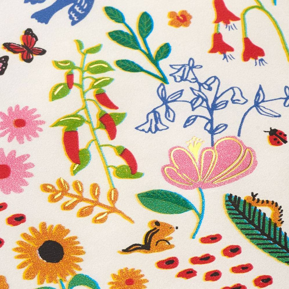 Floral Forest Stone Wrapping Paper - Image 3