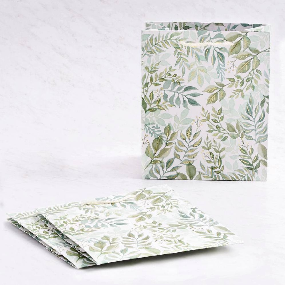 Alternative view of Watercolor Garden Gift Bag Set