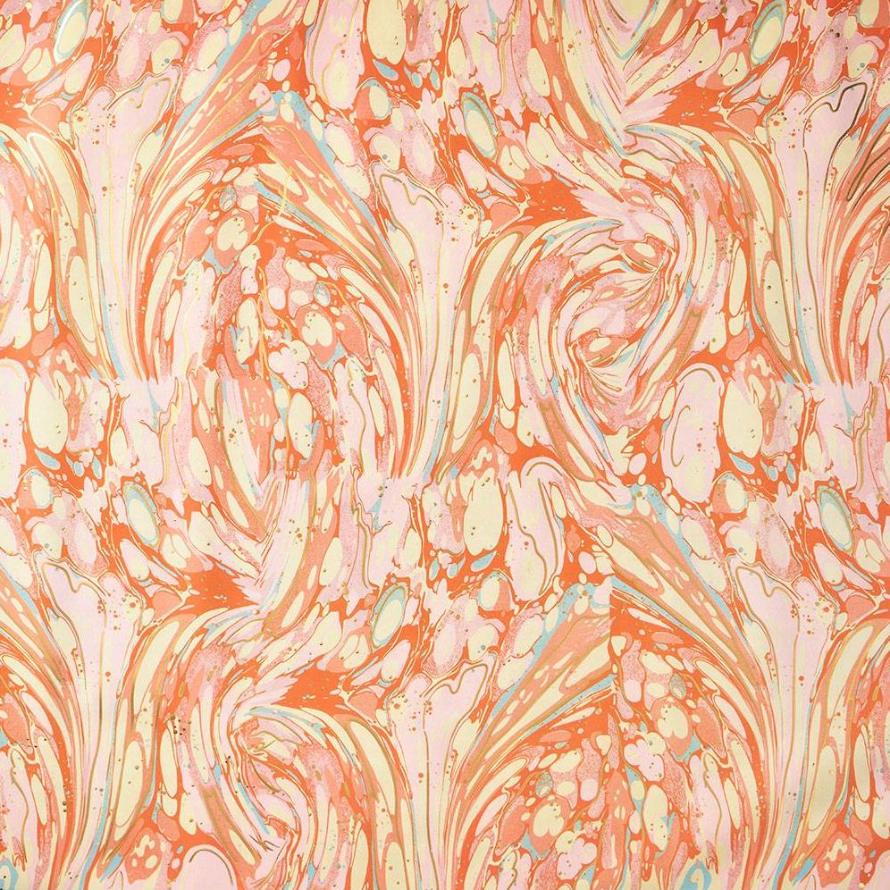 Alternative view of Pink Tones Marble Stone Wrapping Paper