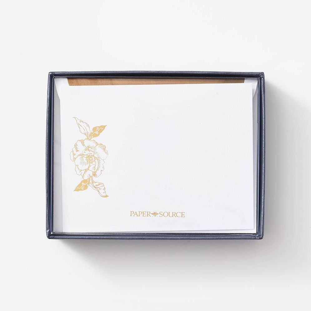 Alternative view of Sketched Floral Stationery Stationery Set
