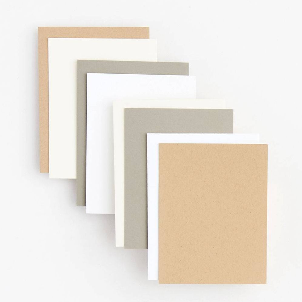 Alternative view of Neutrals A2 Stationery Set