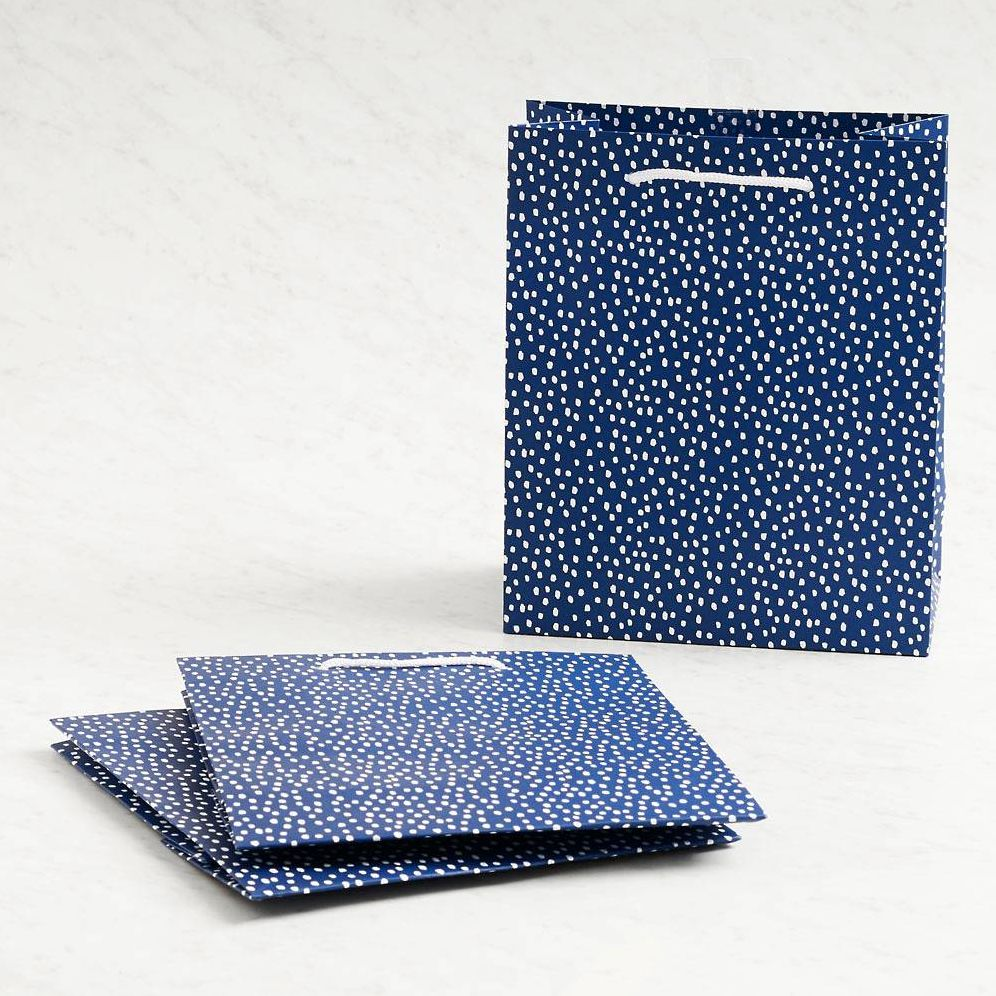 Alternative view of Navy Flurry Gift Bag Set