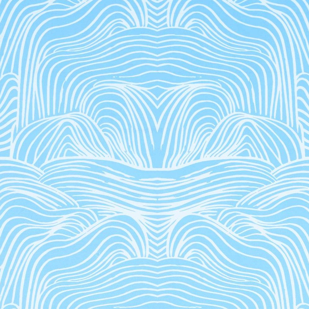 Alternative view of Blue Wave Stone Wrapping Paper