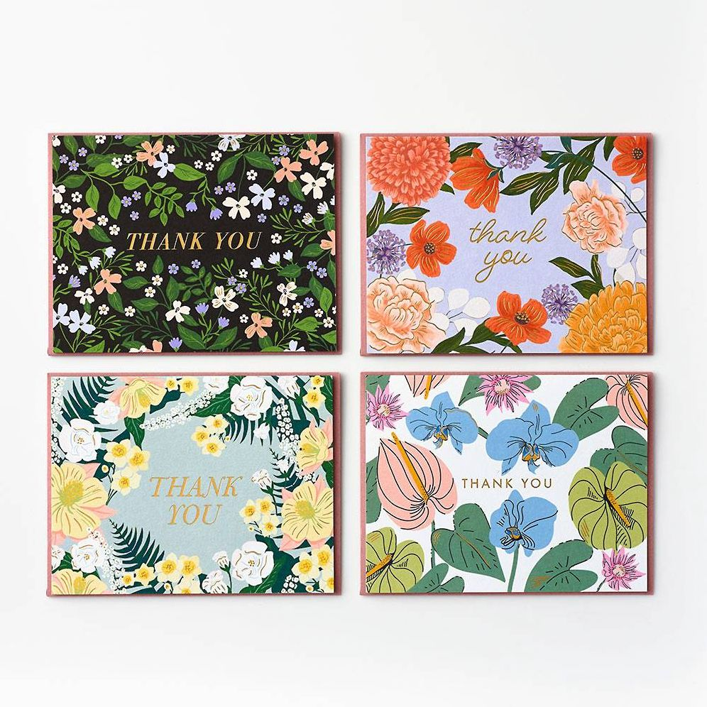 Alternative view of Floral Assorted Thank You Card Set