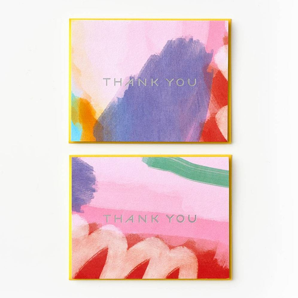 Alternative view of Abstract Assorted Thank You Card Set