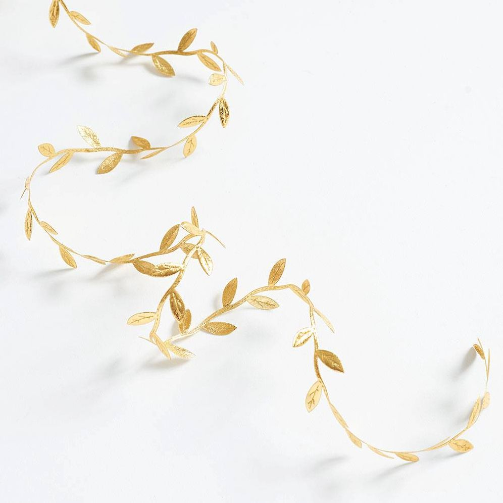 Gold Metallic Leaves - Image 2