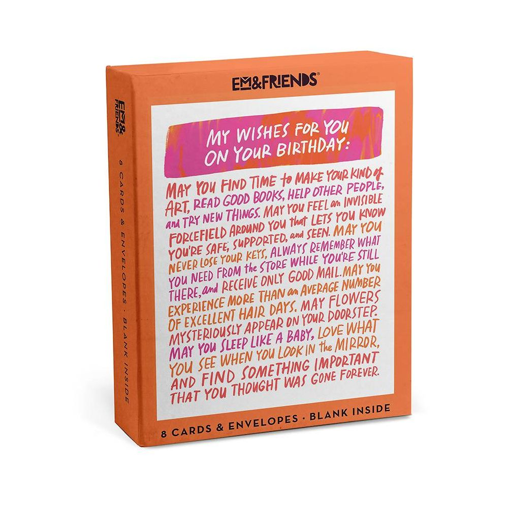 Wishes For You Birthday Card Box - Image 3