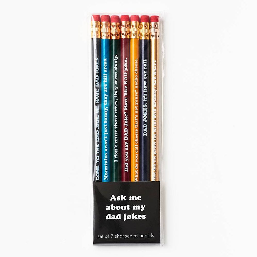 Alternative view of Dad Jokes Pencils