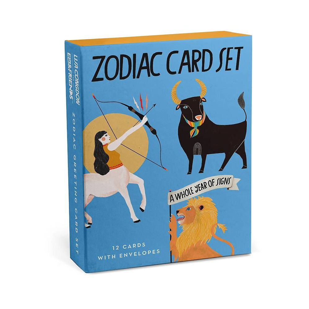 Zodiac Cards, Box of 12 Assorted - Image 4