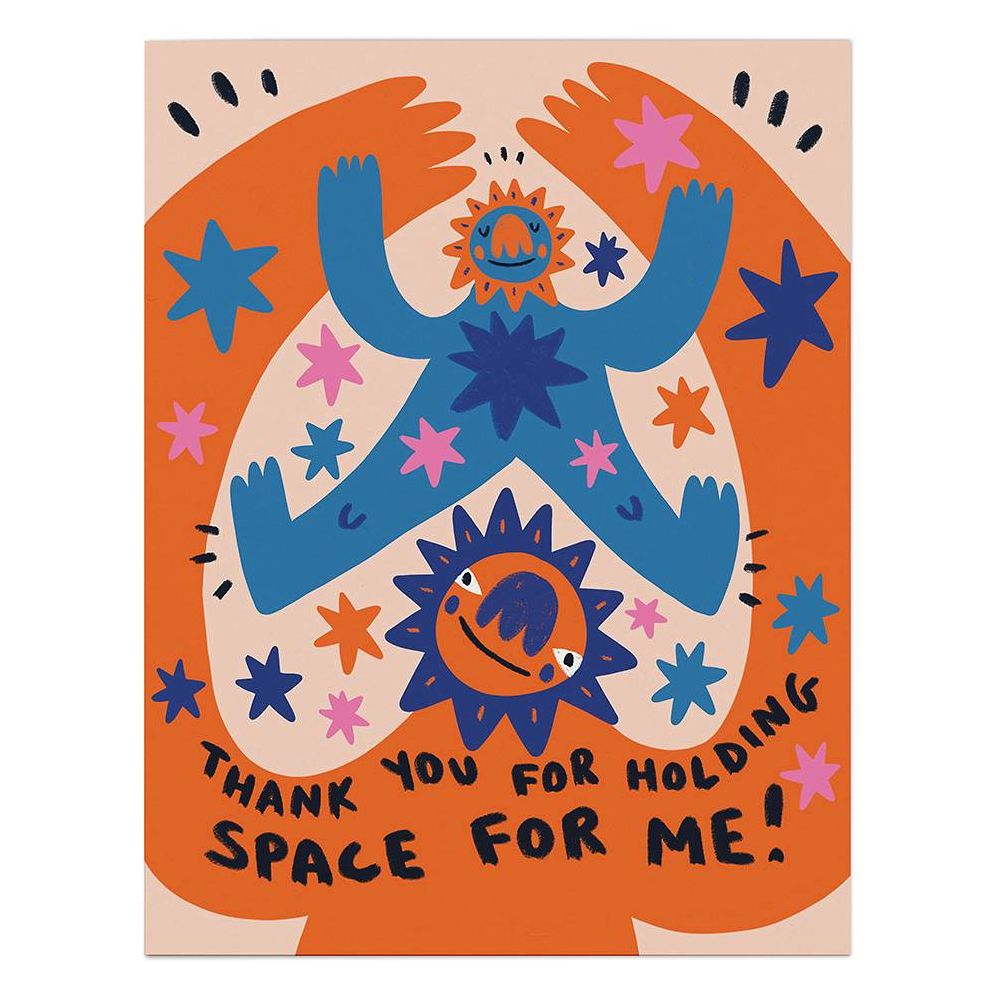 Holding Space Friendship Greeting Card - Image 2