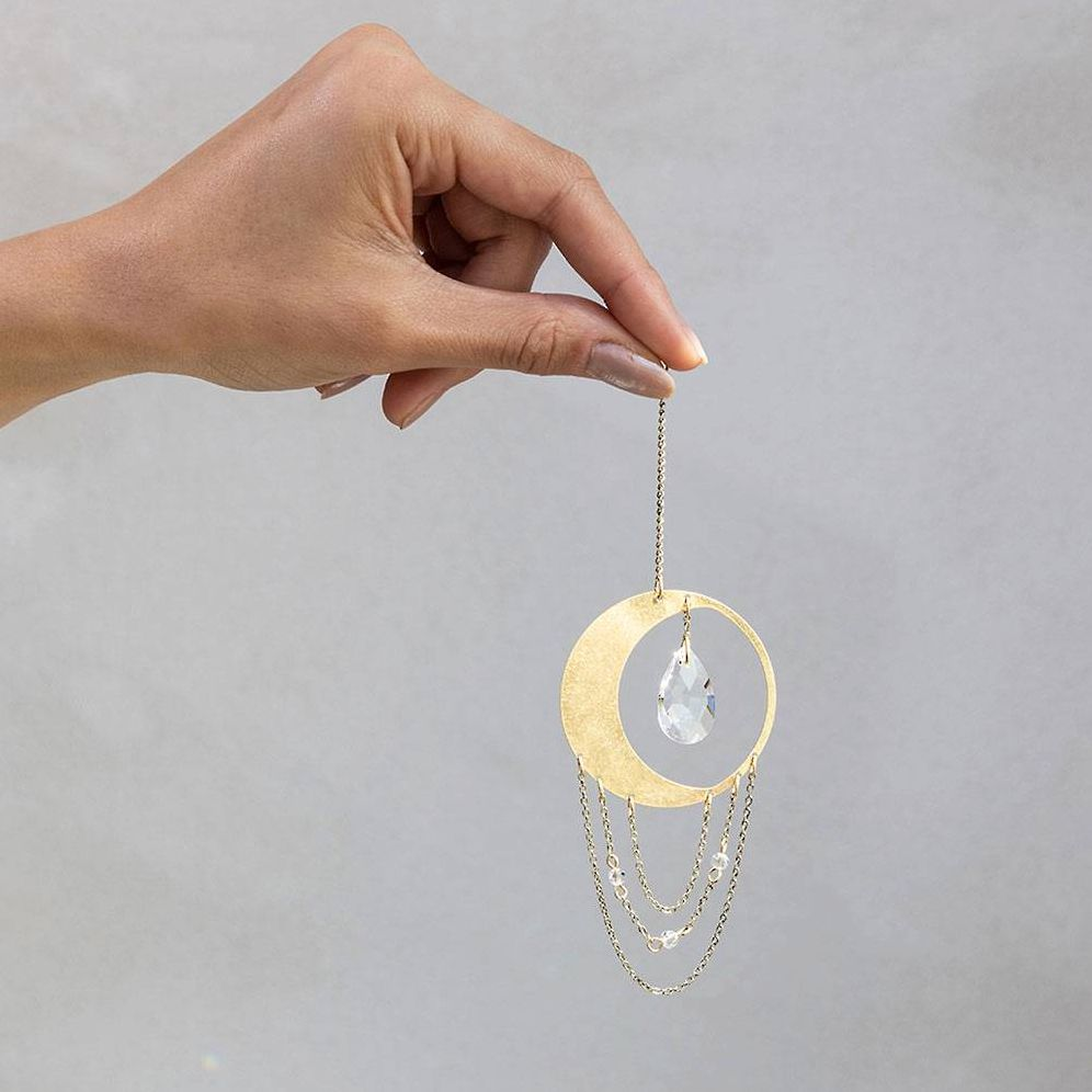 Crescent Moon Mini Suncatcher - Image 3