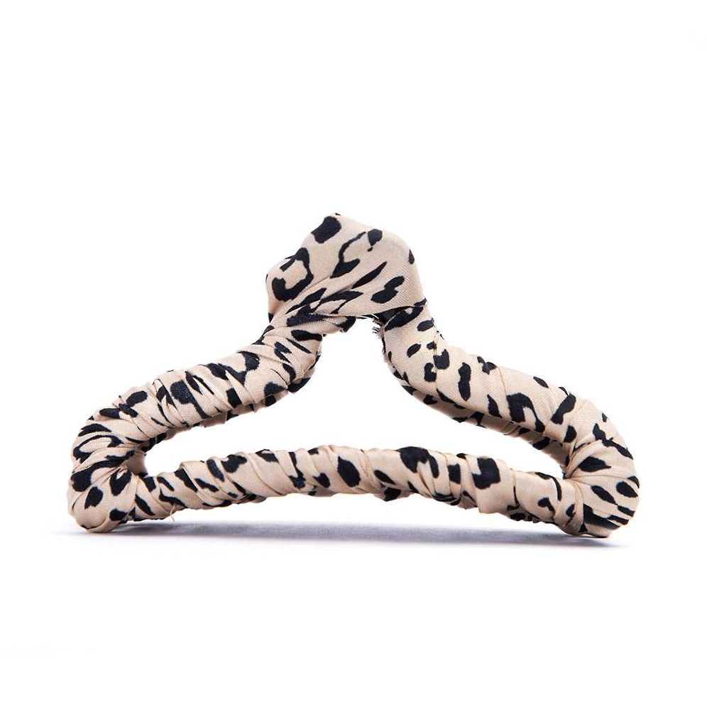 Leopard Satin Claw Clip - Image 3