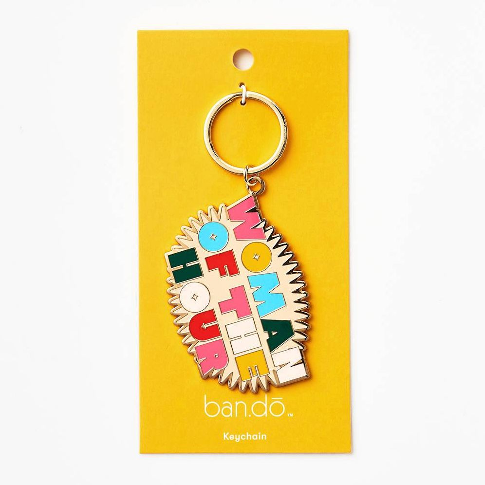 Alternative view of Woman Of The Hour Keychain