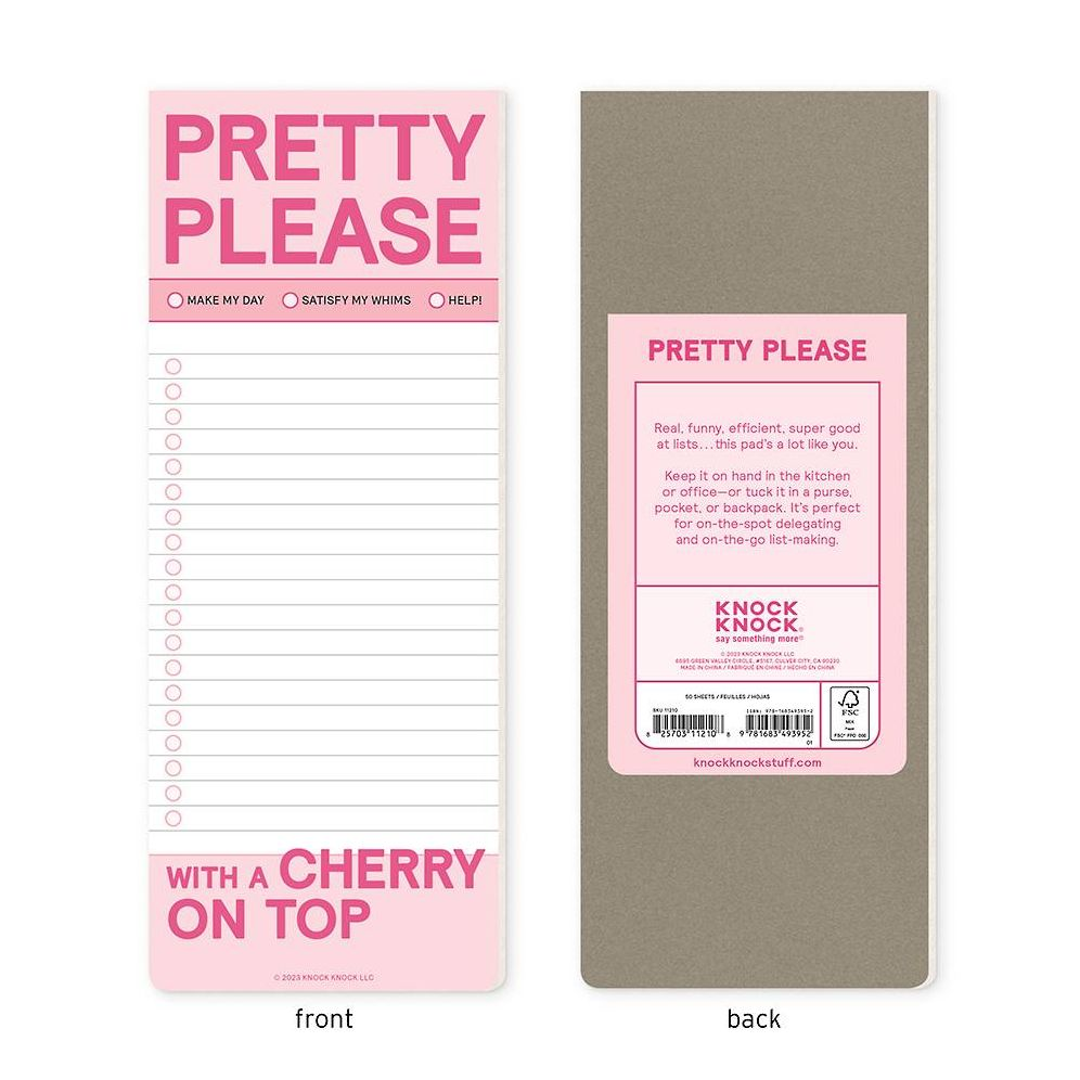 Pretty Please Make-a-List Pad - Image 4
