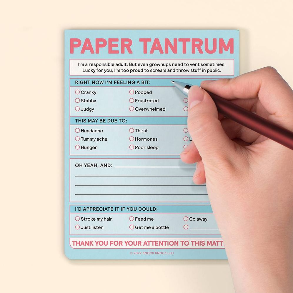 Paper Tantrum Pad Knock Knock Nifty Notes - Image 6