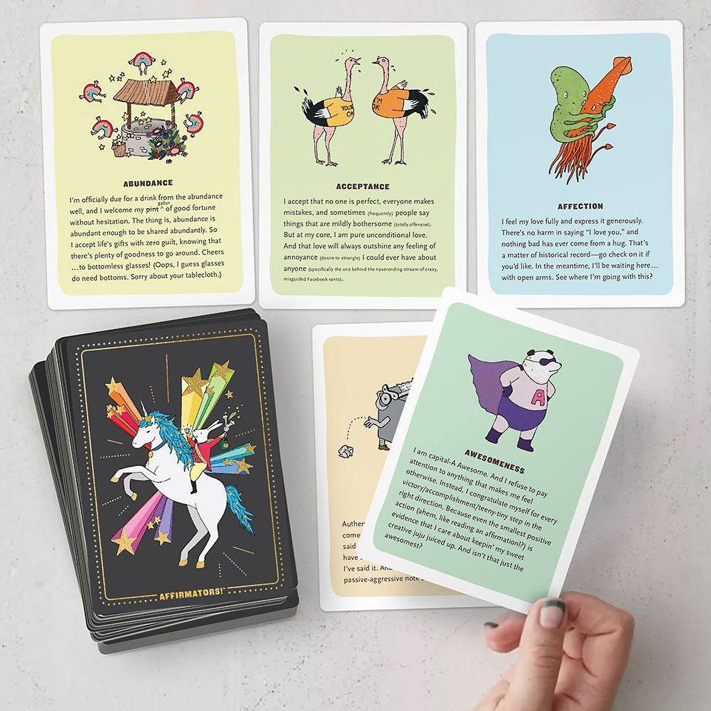 Affirmators! Deluxe Deck: 100 Affirmation Cards - Image 4