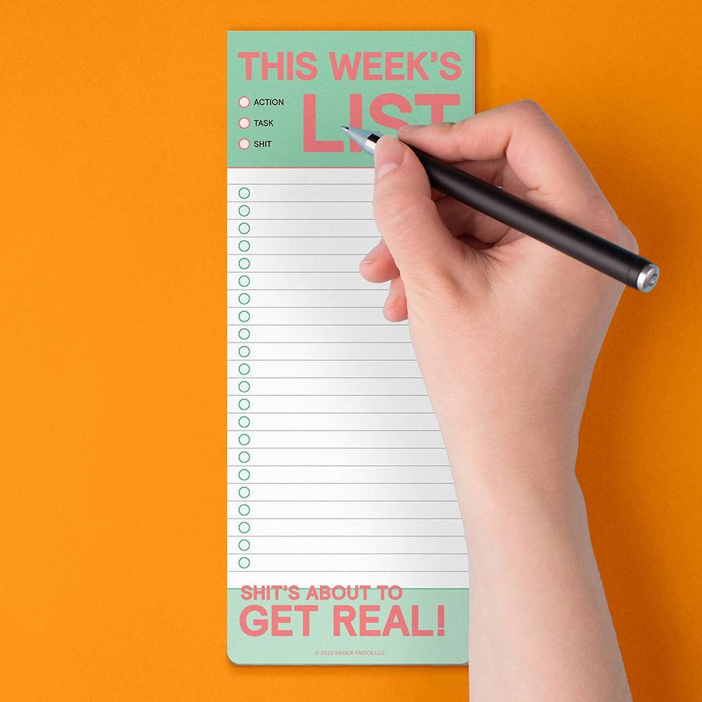 This Week's List Make-a-List Pad - Image 5