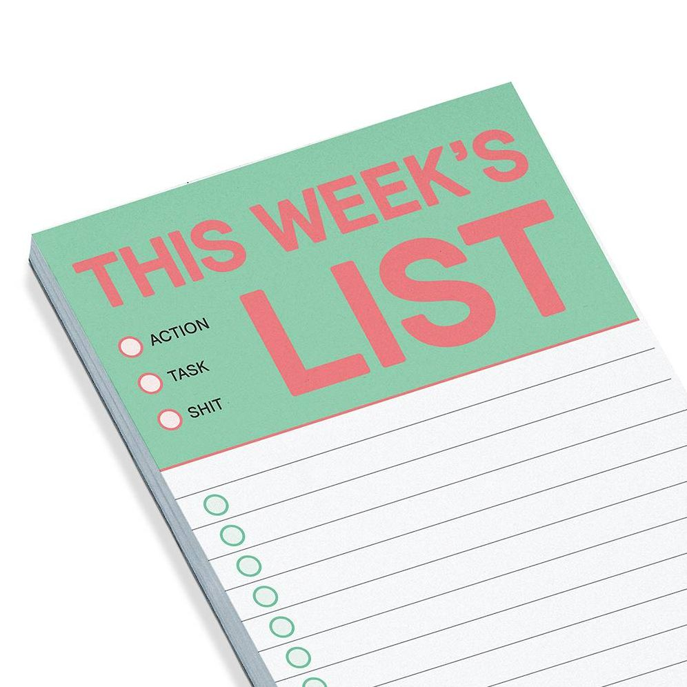 This Week's List Make-a-List Pad - Image 4
