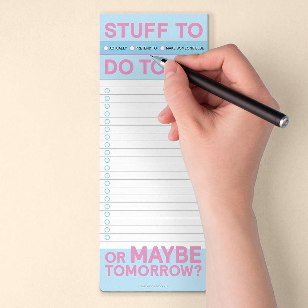Stuff to Do Today Make-a-List Pad - Image 4