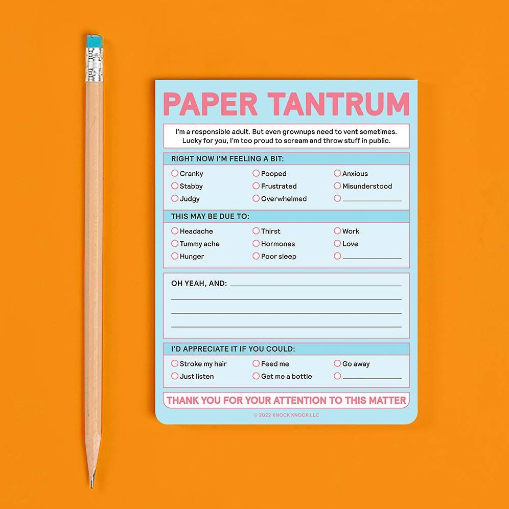 Paper Tantrum Pad Knock Knock Nifty Notes - Image 9