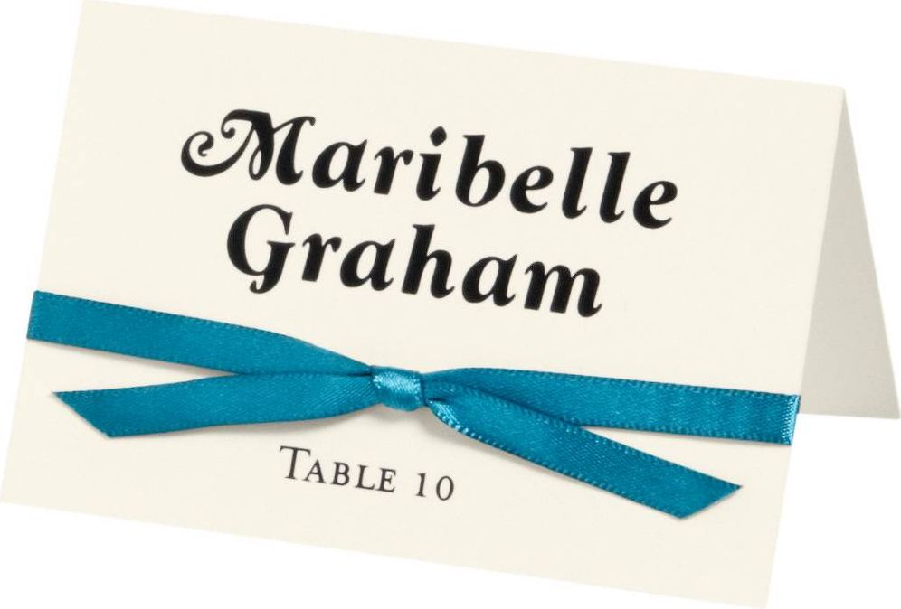 Alternative view of Paper Bag Printable Place Cards