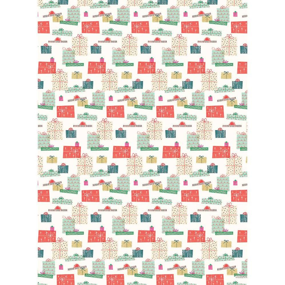 Holiday Presents Wrapping Paper - Image 2