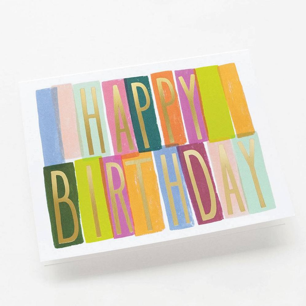 Alternative view of Happy Birthday Foil Stationery Set