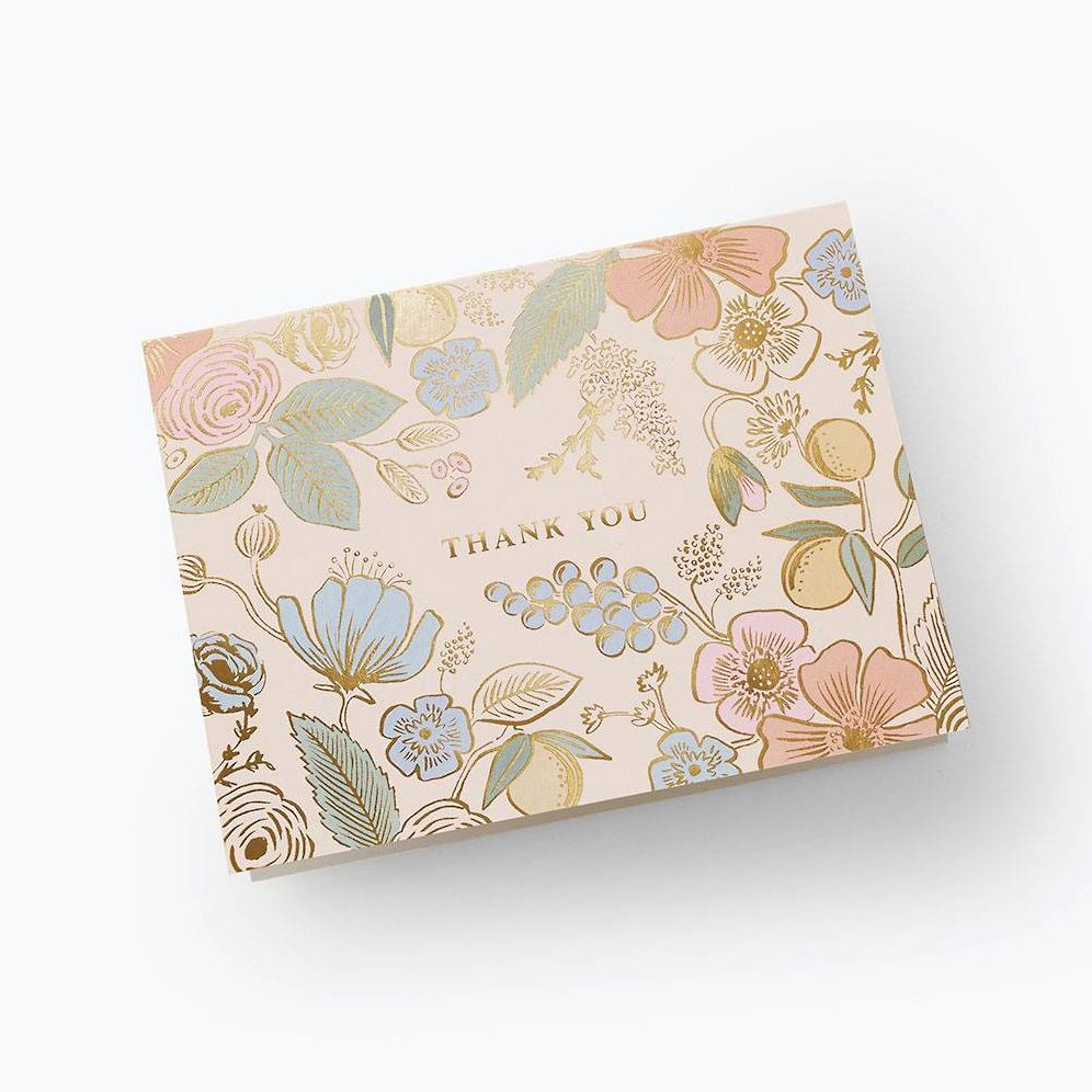 Alternative view of Colette Thank You Card Set