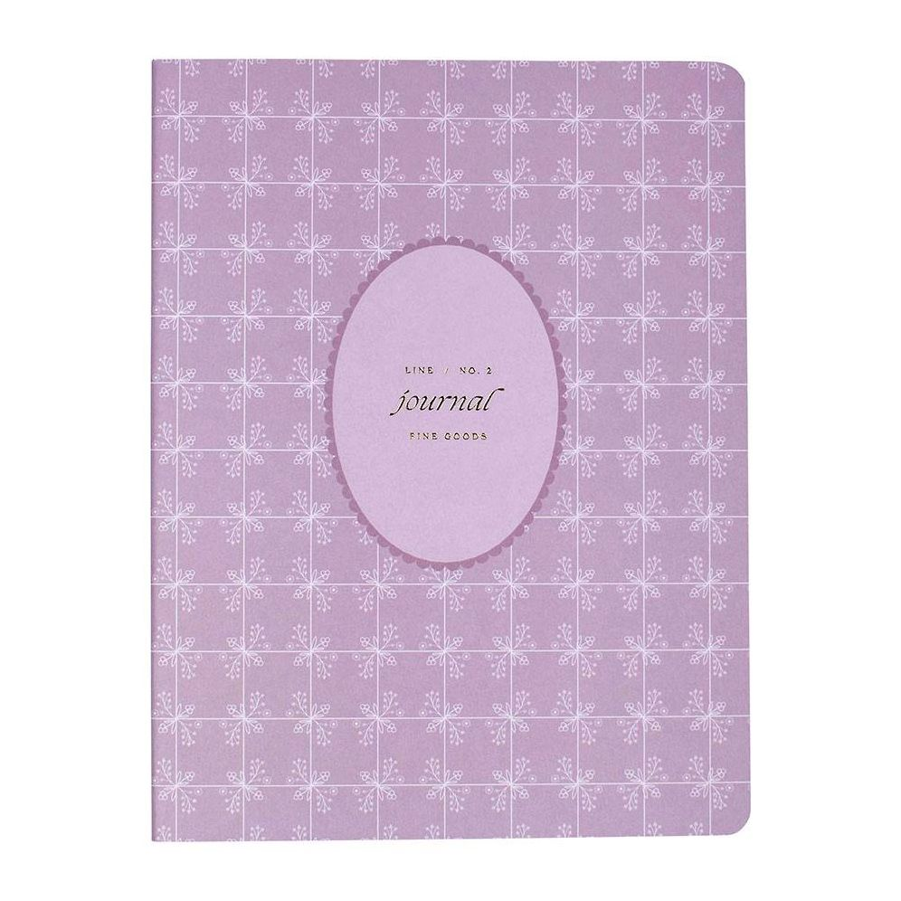 Mauve Paisley Paperback Journals S/3 - Image 4