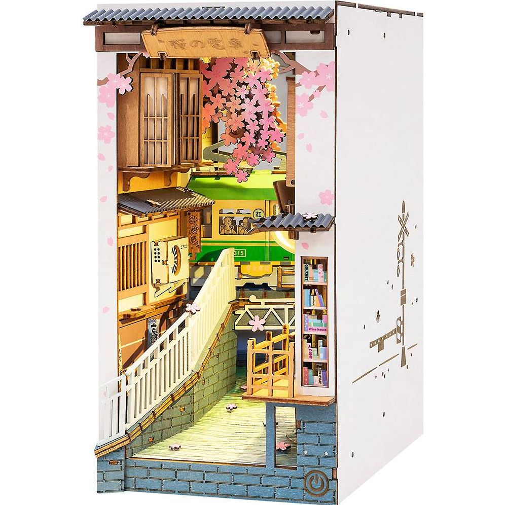 DIY Miniature Bookend: Sakura Tram - Image 15