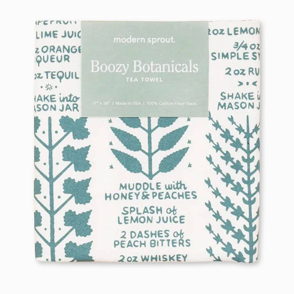 Boozy Botanicals Tea Towel - Image 2