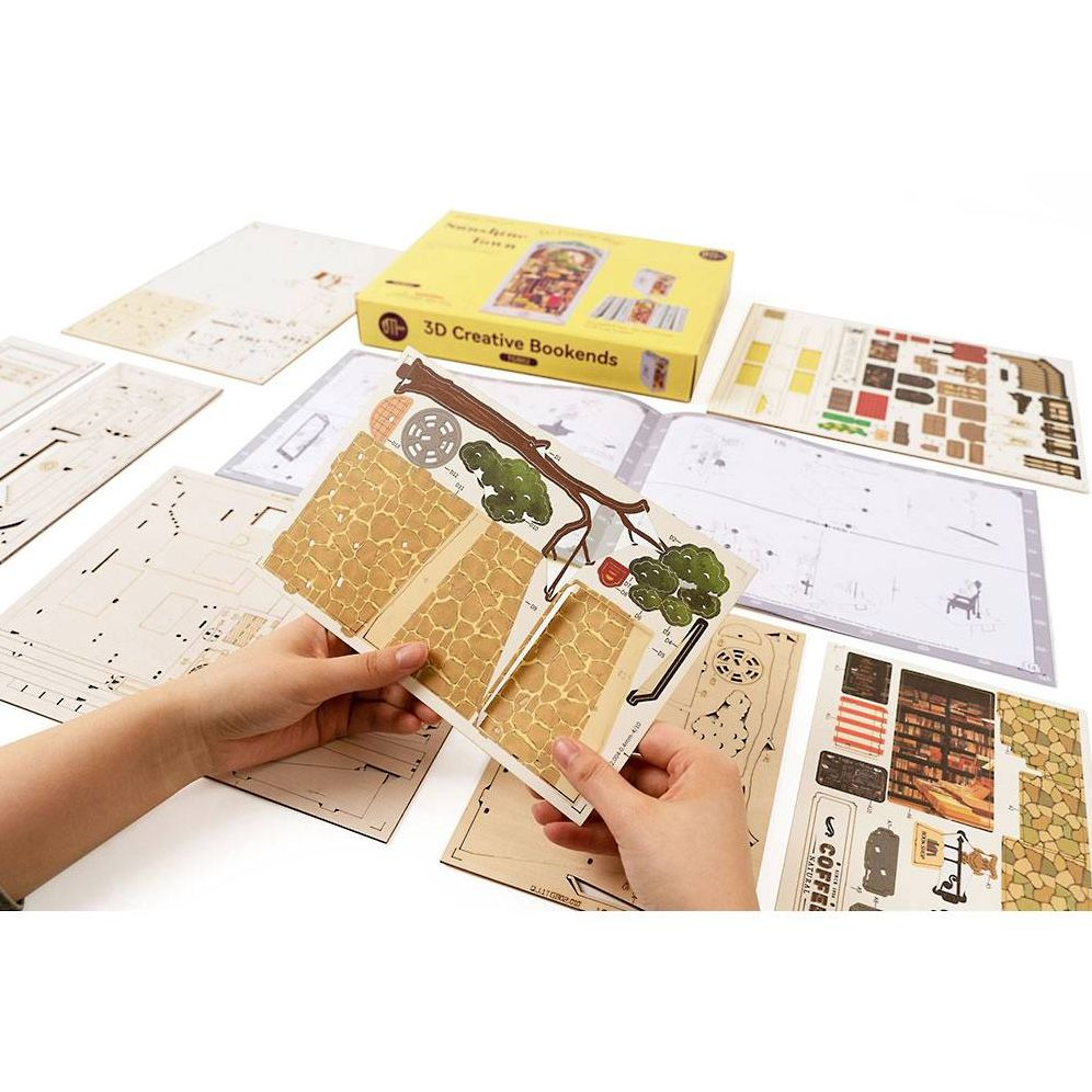 DIY Miniature Bookend: Sunshine Town - Image 14