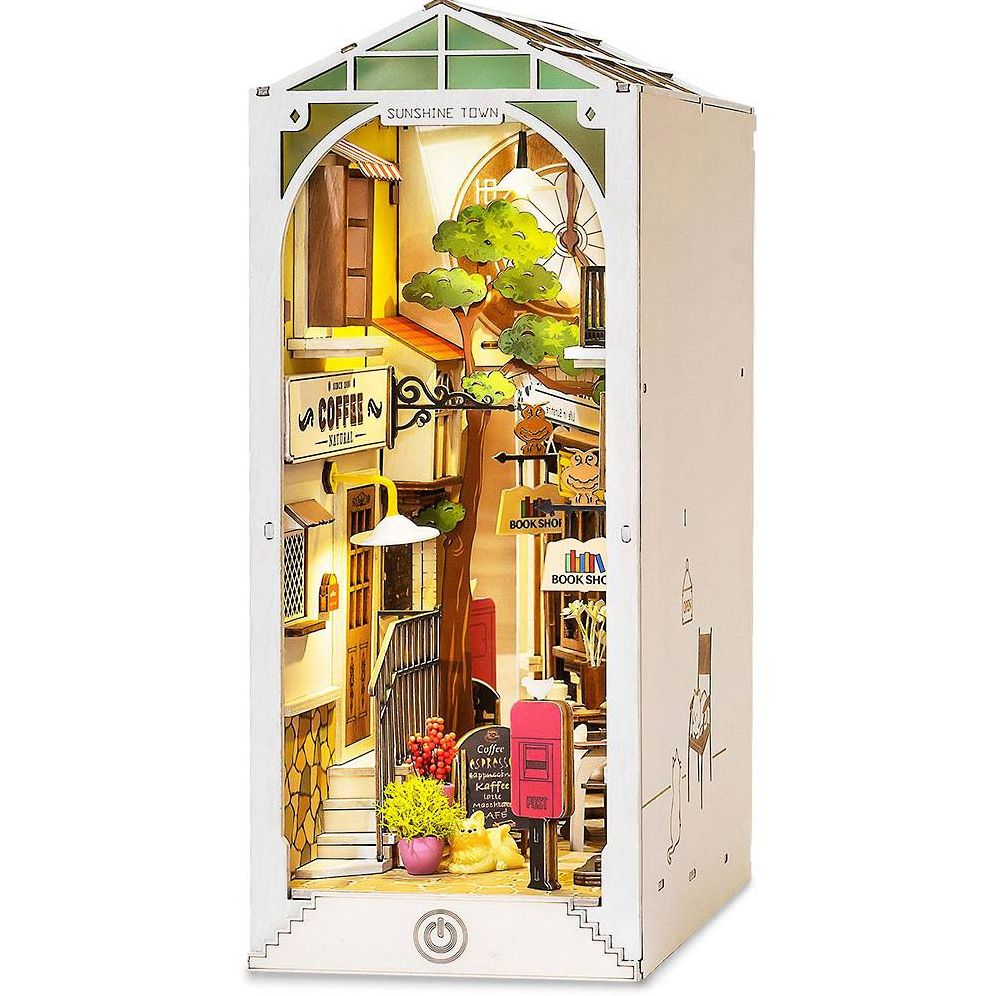 DIY Miniature Bookend: Sunshine Town - Image 16