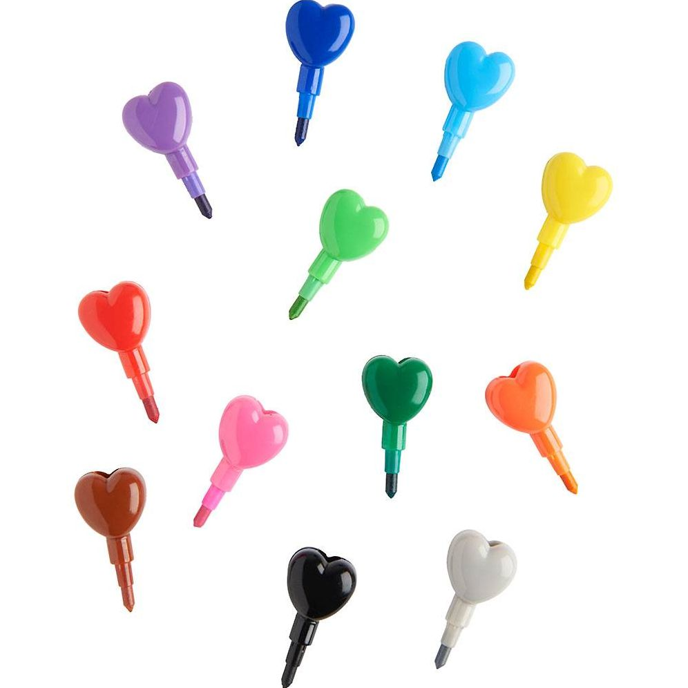 Alternative view of Heart to Heart Crayons