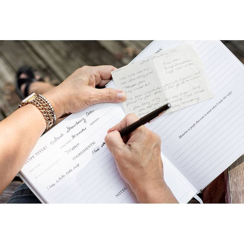 Alternative view of Family Recipe Book & Keepsake Journal