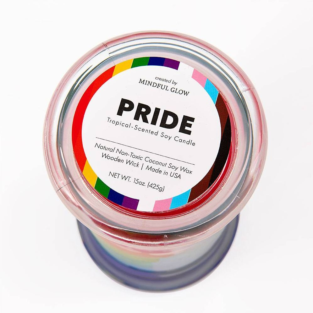 Rainbow Pride Candle - Image 5